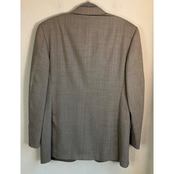 Ermenegildo Zegna Sz.50 C Blazer Sport Coat High Performance Wool and Silk Plaid - Picture 2 of 14